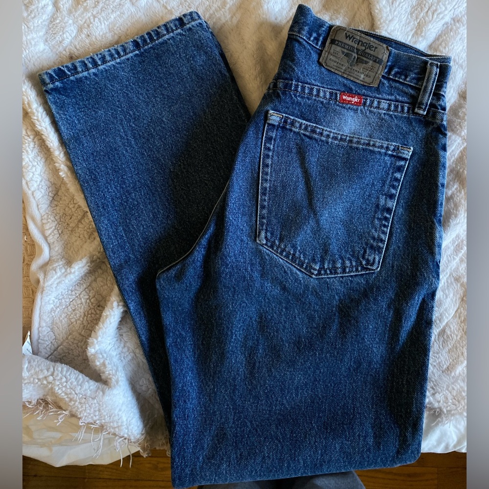 wrangler baggy jeans